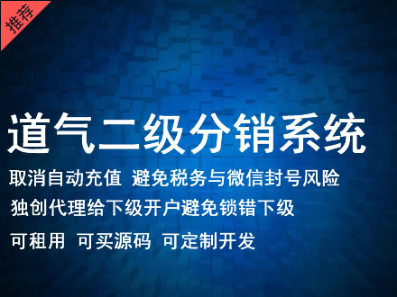 株洲市道气二级分销系统 分销系统租用 微商分销系统 直销系统